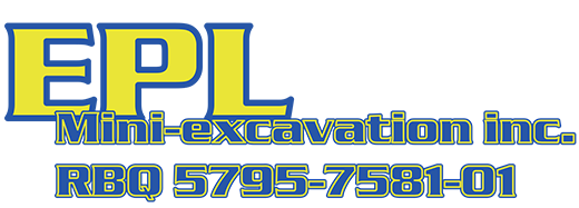 Contactez-nous - EPL mini excavation - Experts pour tous type de travaux d'excavation et de paysagement à Boucherville, Varennes, Sainte-Julie et Longueuil